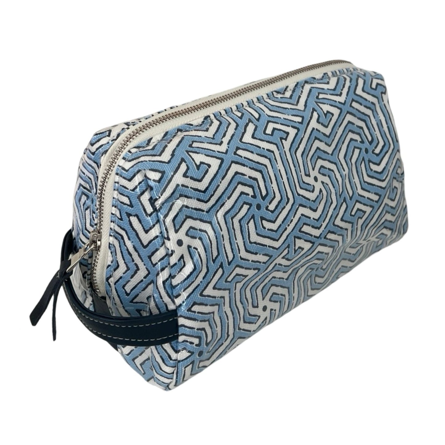 Maze Toiletry Bag in Windsor Blue