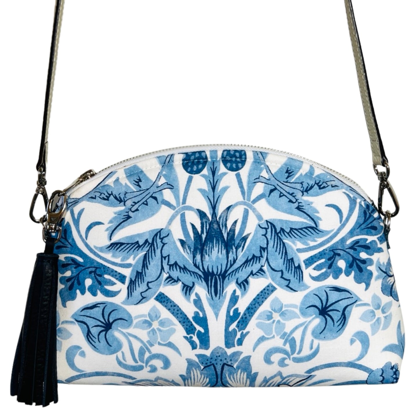 Blue Floral Purse