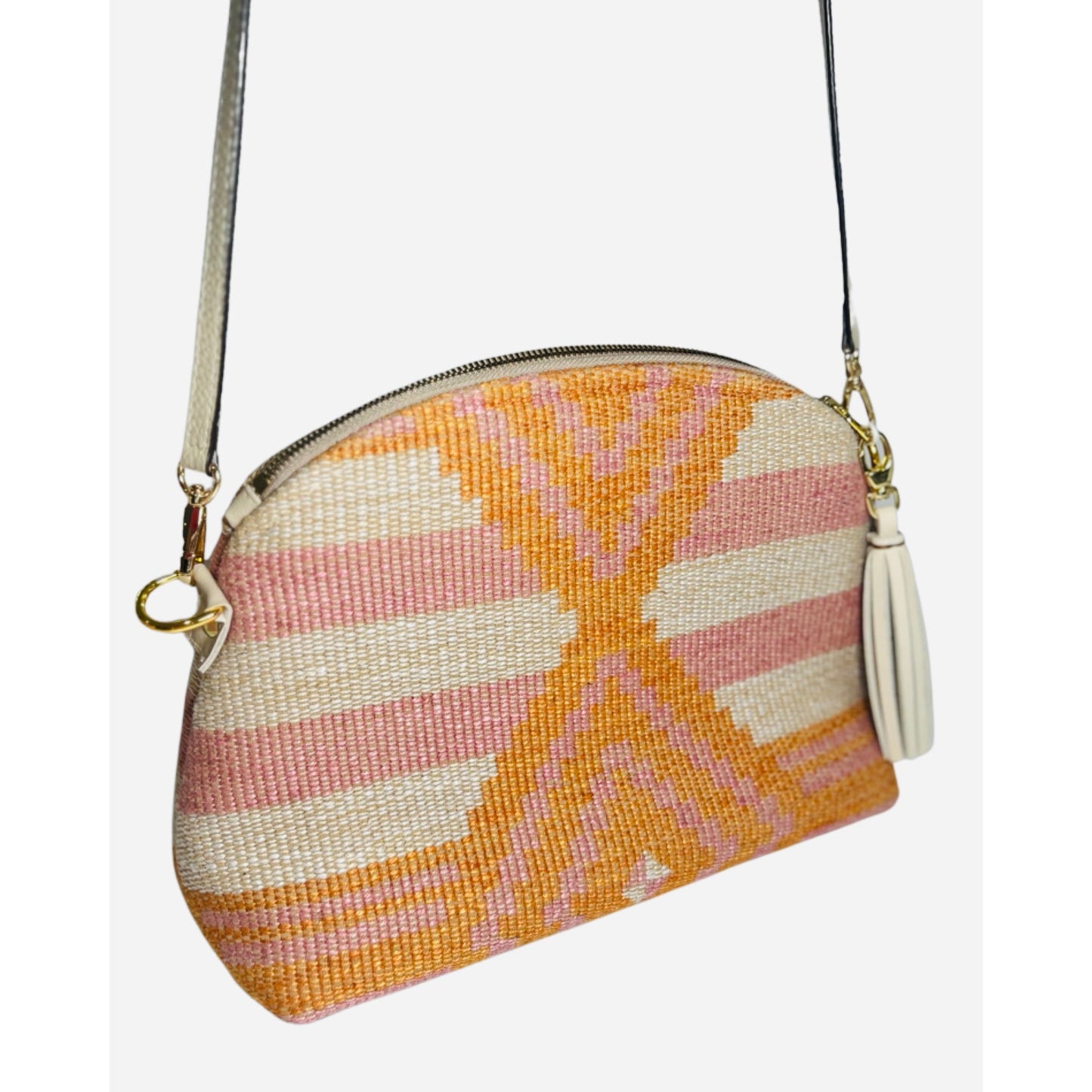 Orange and Pink Manta Purse