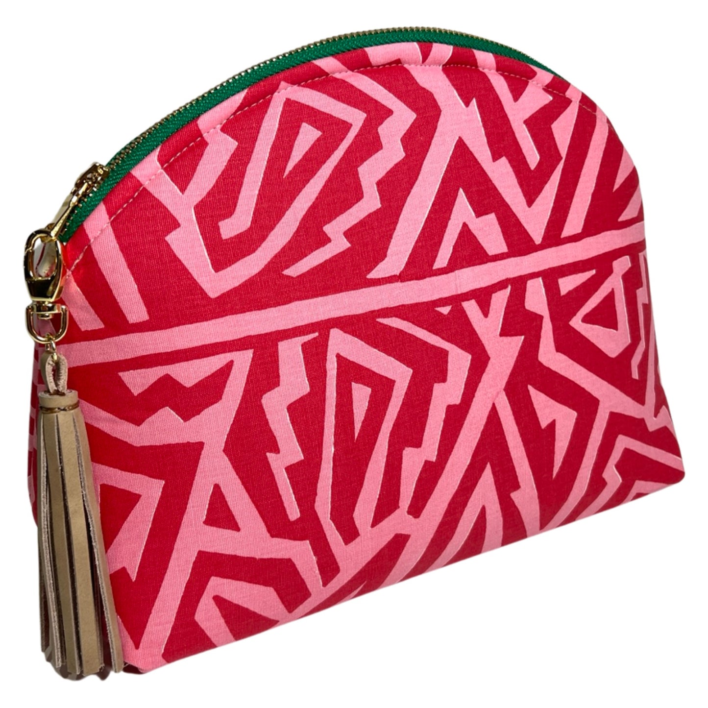 Pink Jagged Maze Performance Pouch