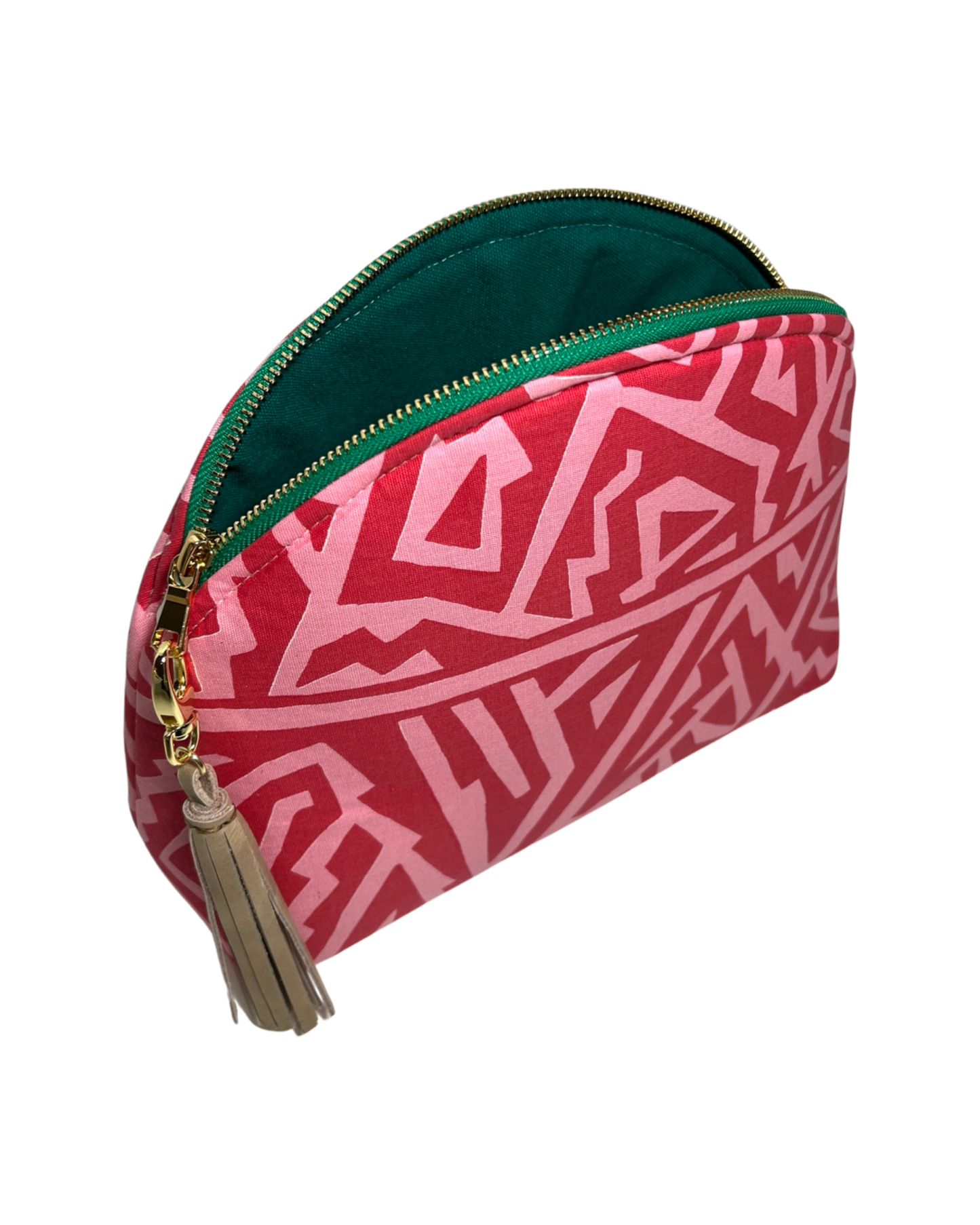 Pink Jagged Maze Performance Pouch